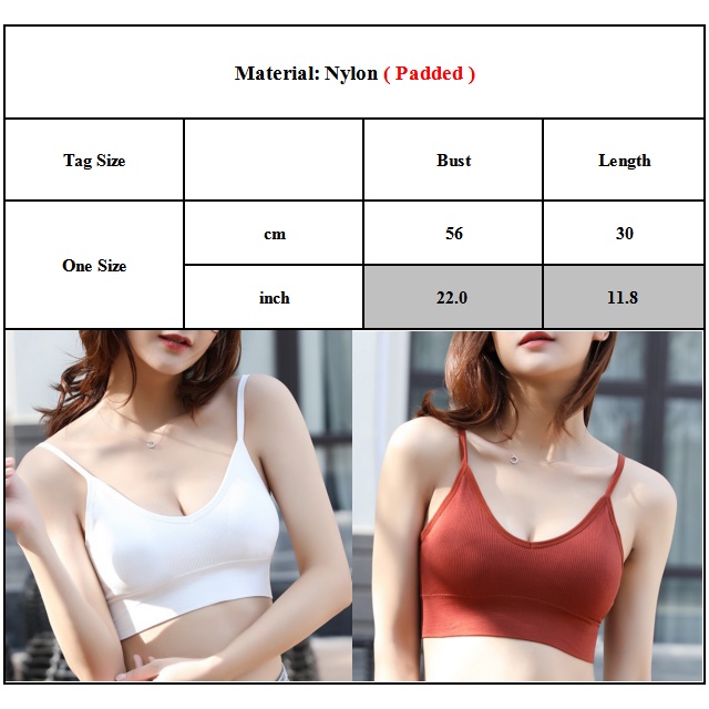 áo yếm Áo Lót Không Đường May Có Đệm Ngực Chữ U Hở Lưng Dành Cho Nữ