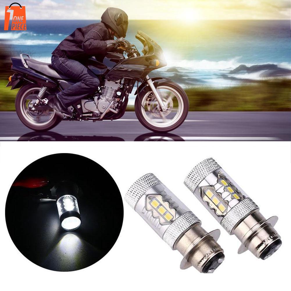 Bộ 2 đèn pha 80W siêu sáng cho xe máy Yamaha H6