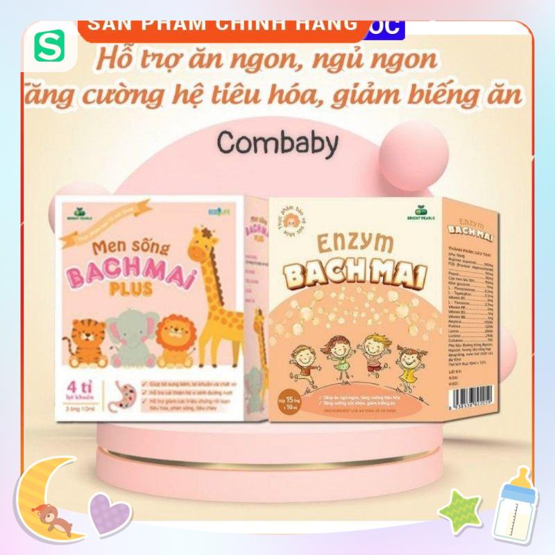 Men sống Bạch Mai Plus, Enzym liquid mẫu mới hỗ trợ biếng ăn từ 6 tháng