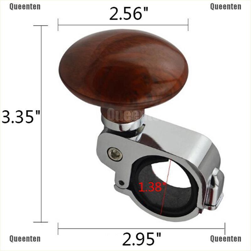 Núm tay quay vô lăng bằng hợp kim nhôm tiện dụng cho xe hơi / xe tải