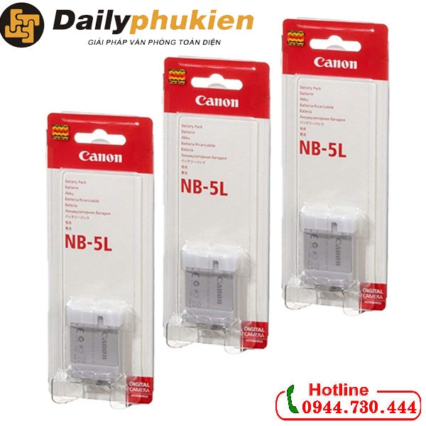 Pin Canon NB-5L dung lượng cao dailyphukien