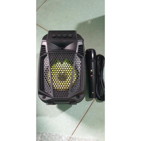 0357628205 Loa Karaoke Mini Giá Rẻ Tặng Kèm Micro Hát Có Dây, Loa Y Hình 0357628205
