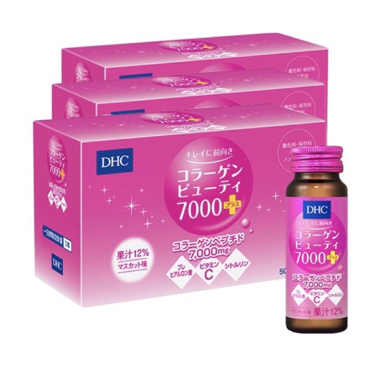 Viên uống collagen DHC và Collagen DHC dạng nước 7000mg