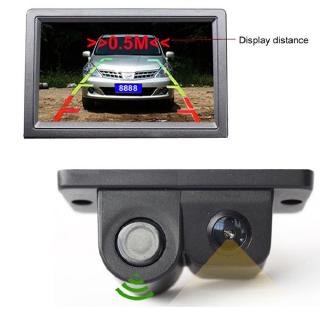 Bộ Camera Lùi Xe 2 Trong 1