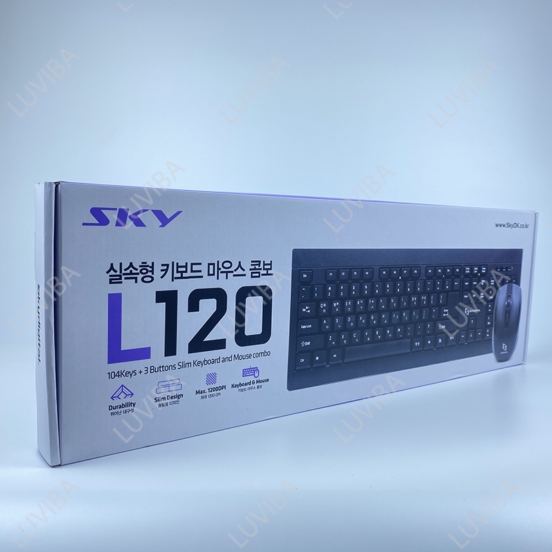 Bàn phím máy tính bàn có dây cho laptop văn phòng LUVIBA BL120 | BigBuy360 - bigbuy360.vn