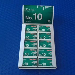 KIM BẤM SỐ 10 VIỆT ĐỨC (LỐC 20 HỘP NHỎ)