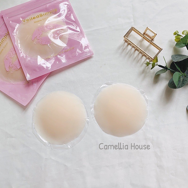 Đôi miếng dán ngực tàng hình size nhỏ 8,5cm