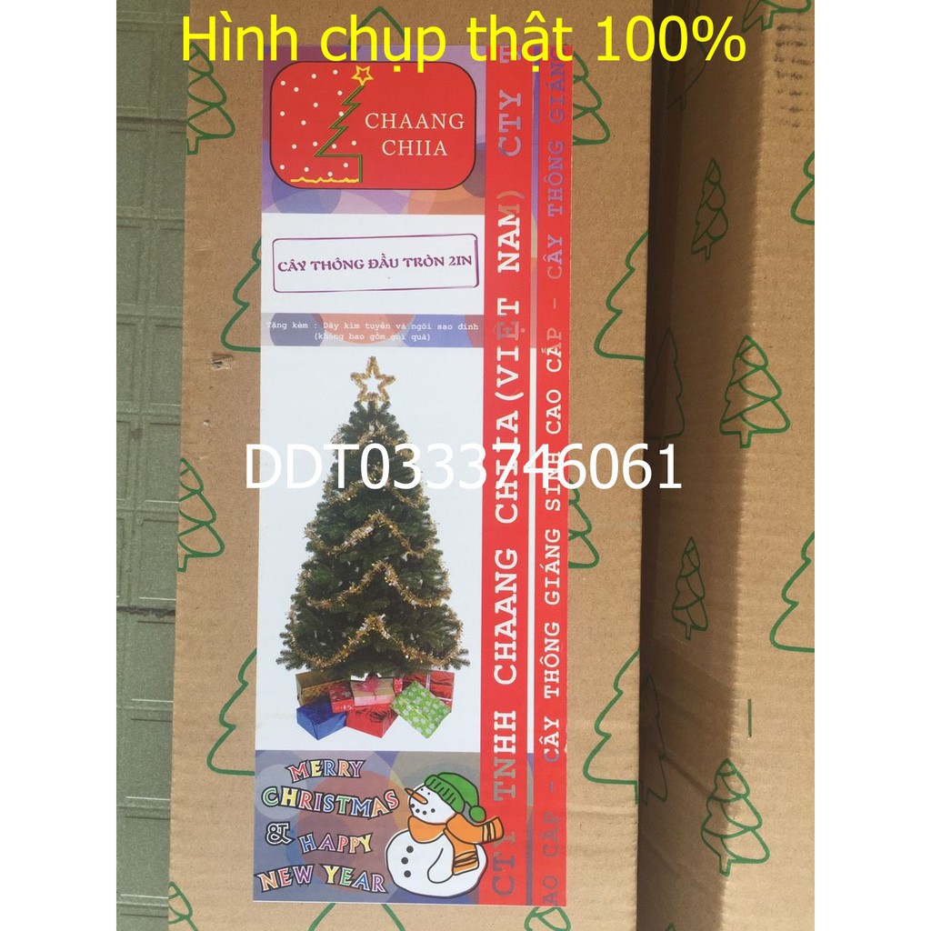 Cây thông noel 90cm hàng Việt Nam chất lượng cao đầy đủ phụ kiện chỉ cần trưng bày