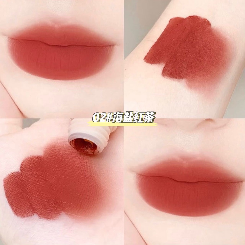 Set 4 Son Môi Von Gee Chất Son Nhung Mịn Màu Đẹp Cá Tính