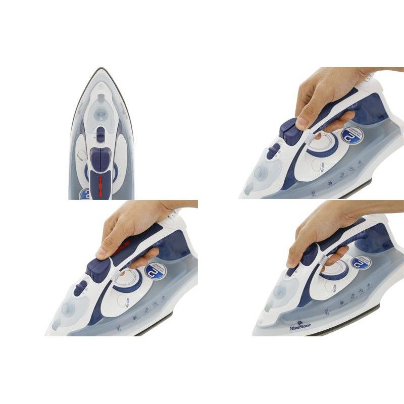 BÀN LÀ HƠI NƯỚC STEAM IRON BLUESTONE SIB - 3853 ( Công suất : 2200w )