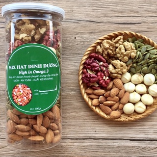 HẠT KHÔ MIX 5 LOẠI HẠT ĐÃ TÁCH VỎ