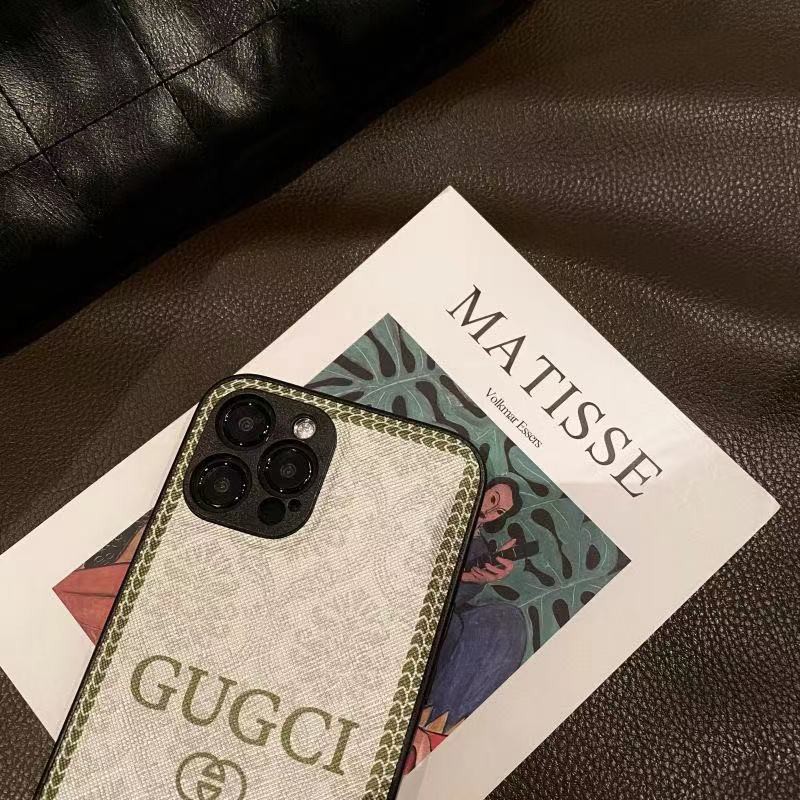 Ốp điện thoại da in logo thời trang Âu Mỹ cho IPHONE 13PROMAX 13 13PRO 11PROMAX 11 X XS XR XSMAX 7 8 SE 7+ 8+ 12PRO MAX