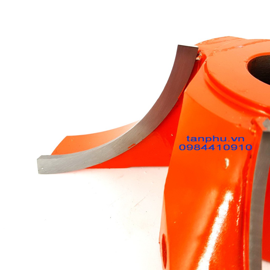 MŨI PHAY TUPY 4 CÁNH BO CỘT TRÒN ĐƯỜNG KÍNH 100MM_R50