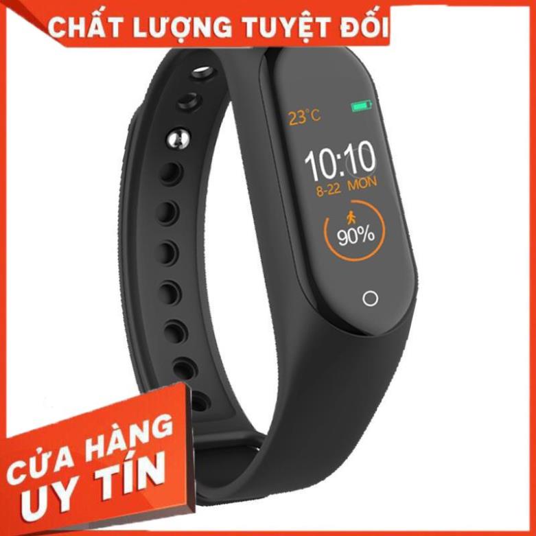 [HOT] [HOT]Đồng Hồ Thể Thao M4, Vòng Đeo Tay Thông Minh M4 Đo Huyết Áp Nhịp Tim