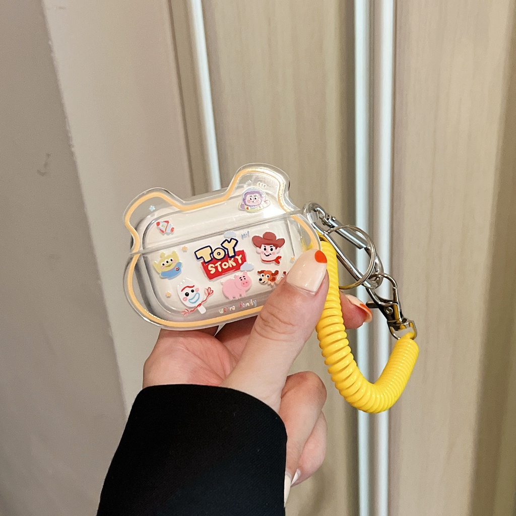 Vỏ Bảo Vệ Hộp Sạc Tai Nghe Airpod 1 2 3 pro Bằng tpu Mềm Họa Tiết Hoạt Hình toy Story Dễ Thương
