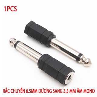 Jack chuyển 3.5 sang 6.5 mm chuyển tín hiệu âm thanh mono - jack 6.5 sang 3.5