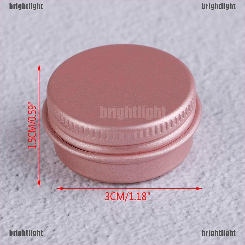 Set 10 Hộp Nhôm Rỗng Đựng Mỹ Phẩm Có Nắp Đậy Tiện Dụng