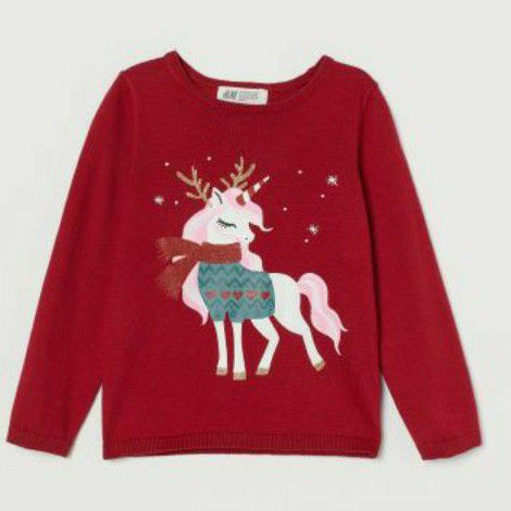 Áo len H&amp;M chuẩn auth UK săn sale sz8-10y cho gái lớn