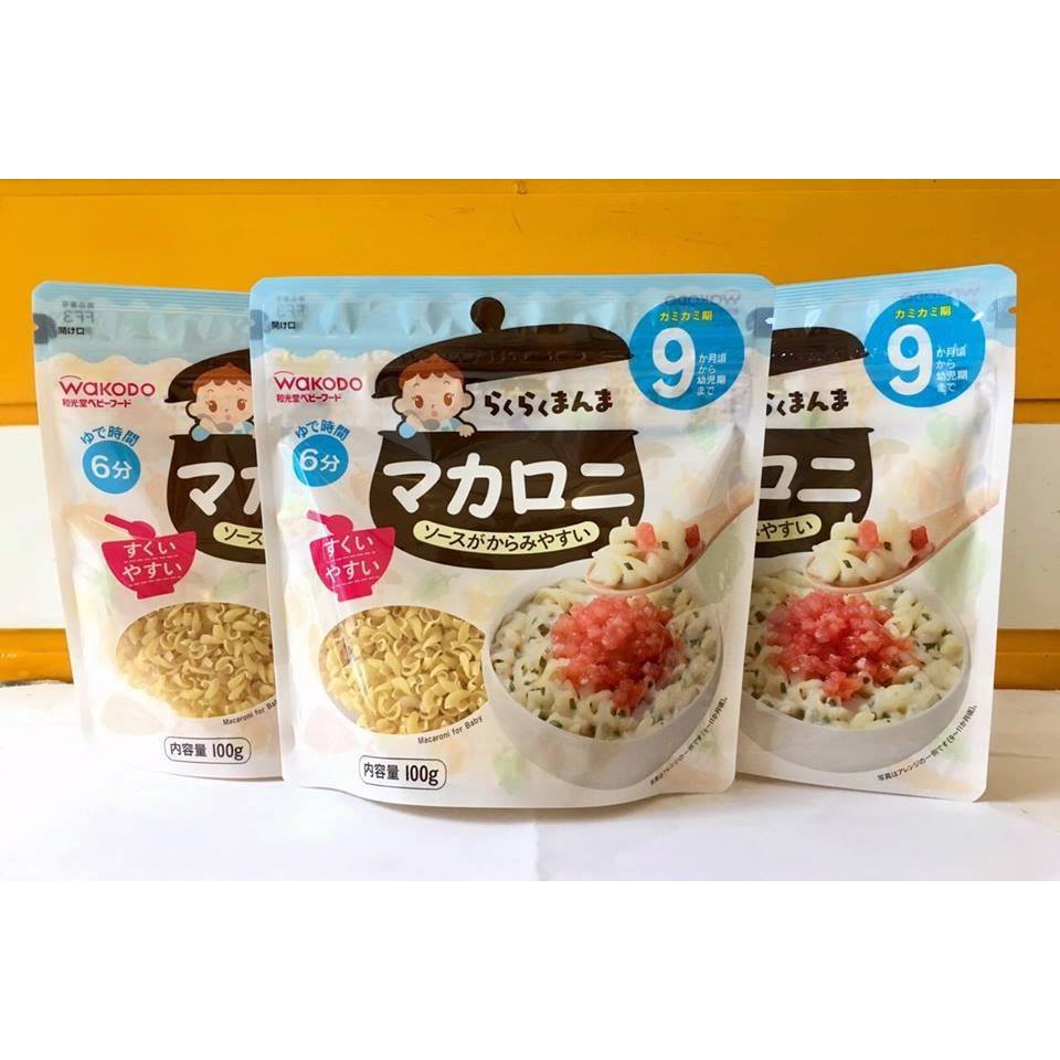 Nui xoắn Wakodo 9m+ 100g