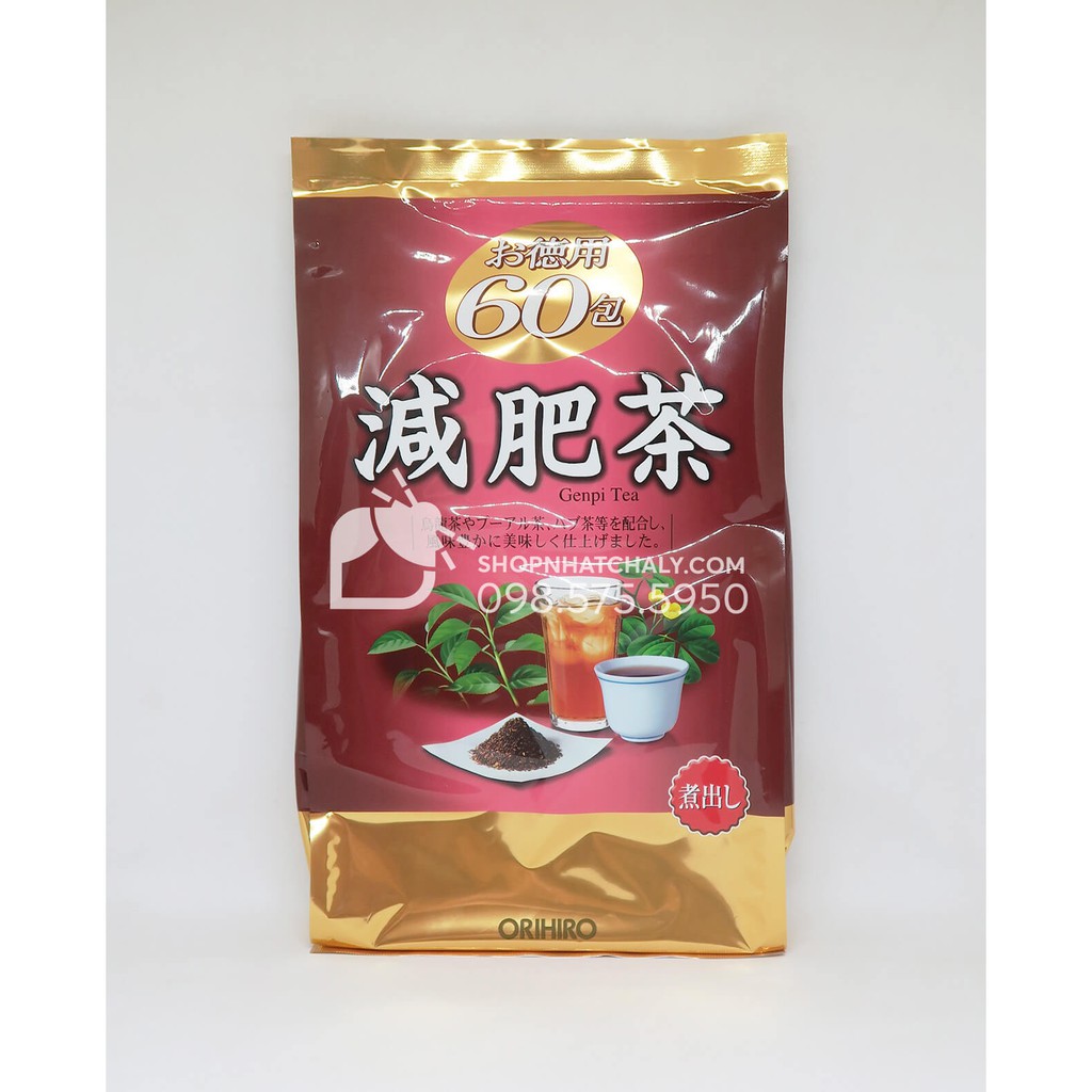 Trà giảm mỡ bụng Orihiro Nhật Bản 60 ngày