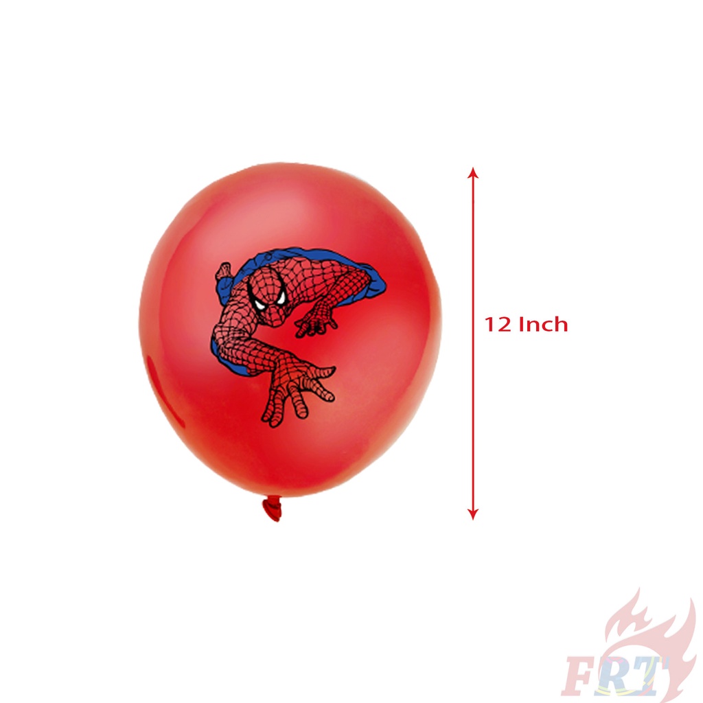 ♦ Trang Trí Tiệc - Bong Bóng ♦ 1 Bong Bóng Latex Trang Trí Tiệc Hình Người Nhện Marvel Series 03 12inch