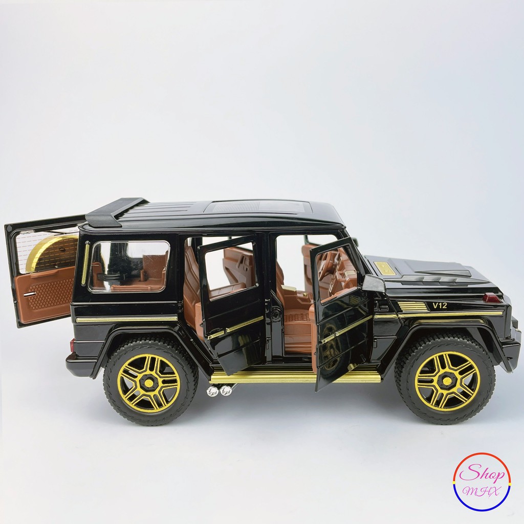 Xe đồ chơi mô hình sắt Mercedes-AMG G63 G-Klessa TẶNG KÈM BIỂN SỐ tỉ lệ 1:24