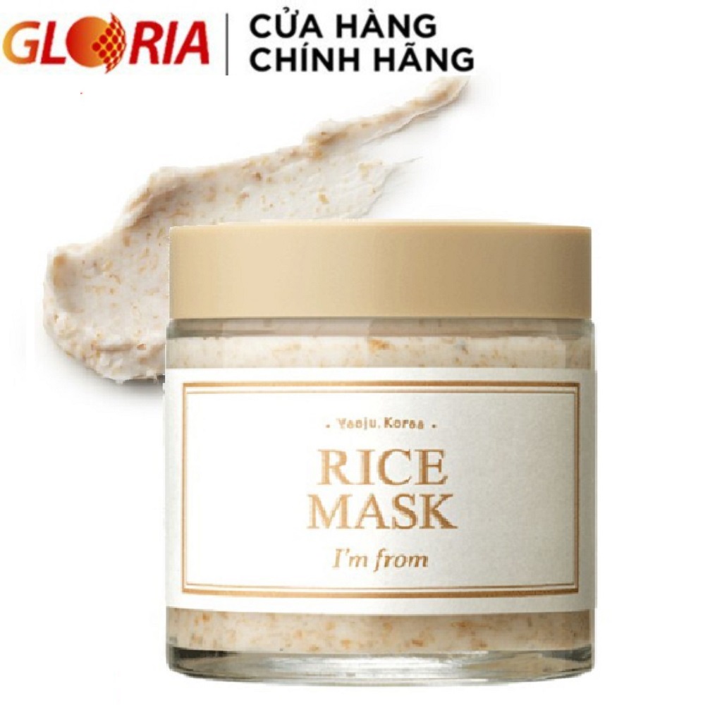 Mặt Nạ I'm From Dưỡng Sáng Và Ngừa Vết Thâm Rice Mask 110g