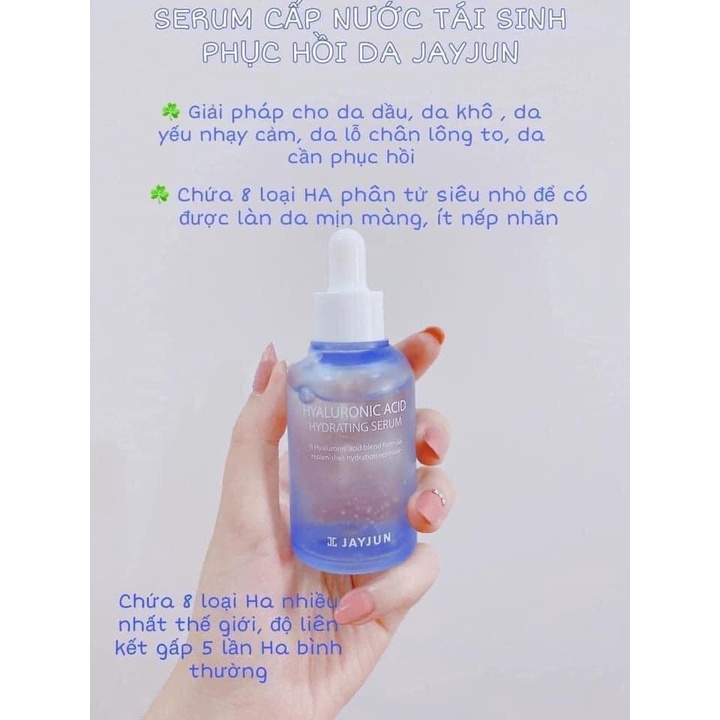 Serum siêu cấp ẩm JAYJUN HYALURONIC ACID HYDRATING SẺUM