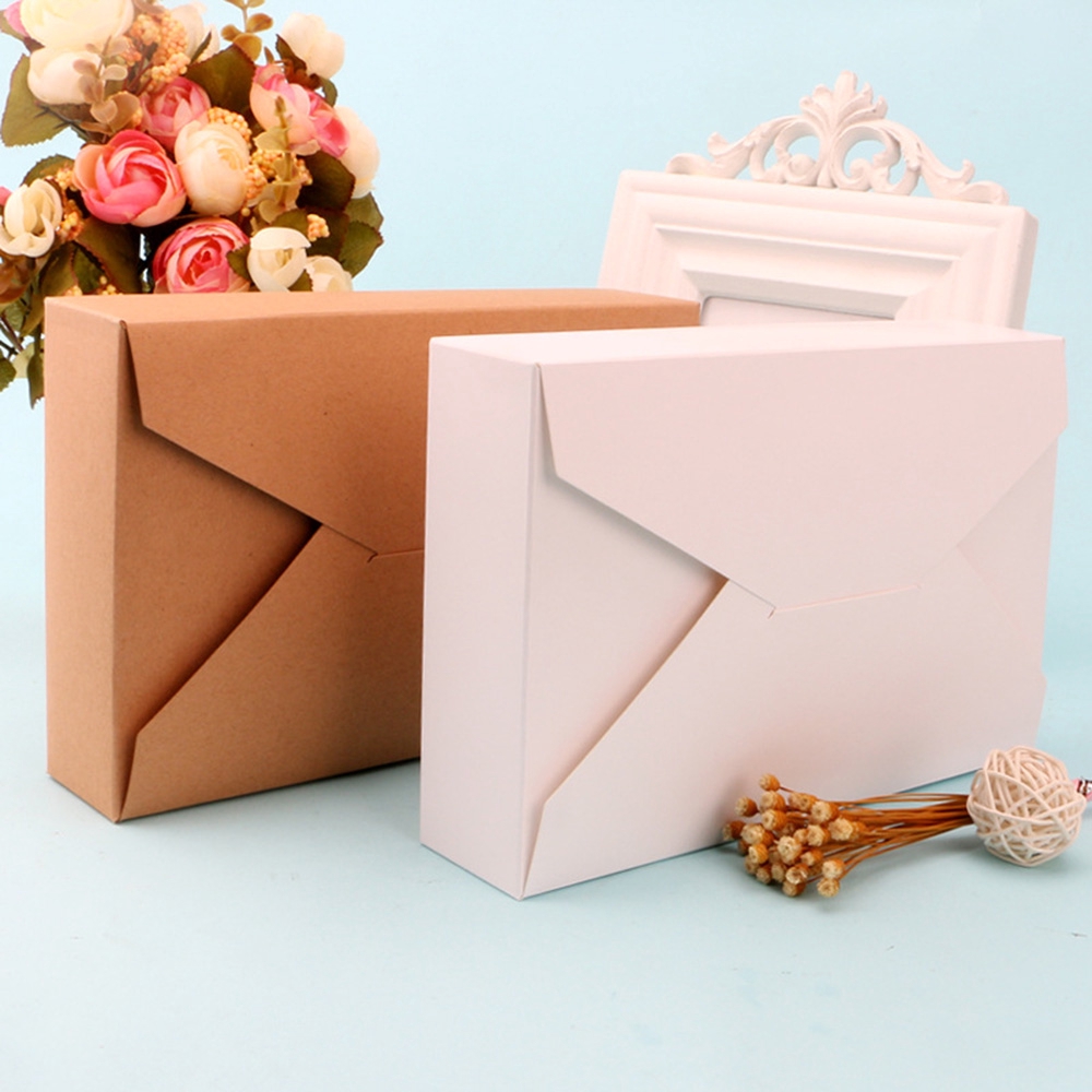 Bộ 10 cái hộp đựng phong bì tiệc bằng giấy thủ công