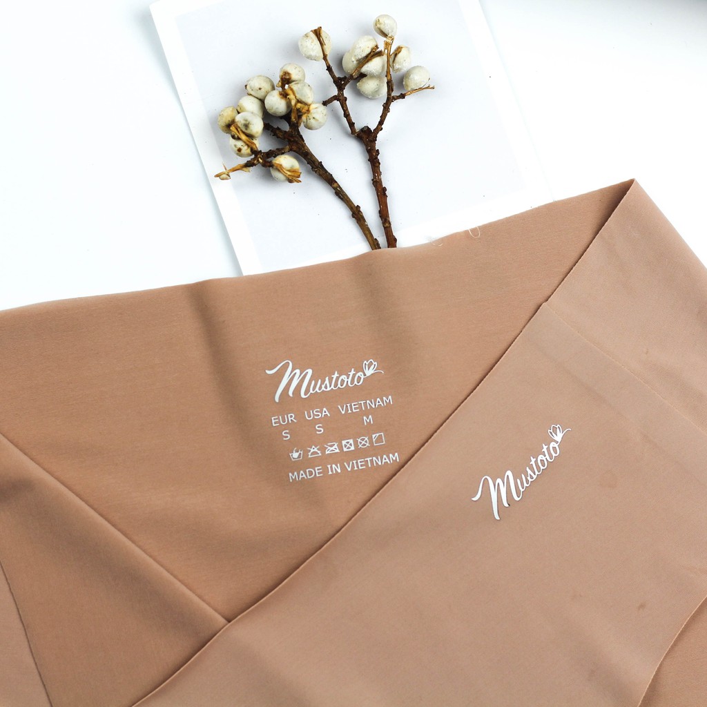 Combo 4 Quần Lót Nữ Trơn Không Đường May Su Đúc Lưng Thấp Dandelion (Mustoto MQ20)