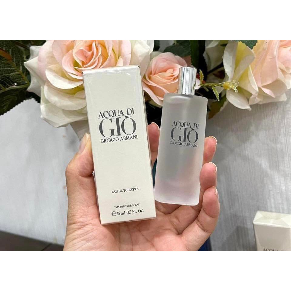 Nước hoa nam GIORGIO ARMANI Acqua Di Gio Eau De Toilette 15ml