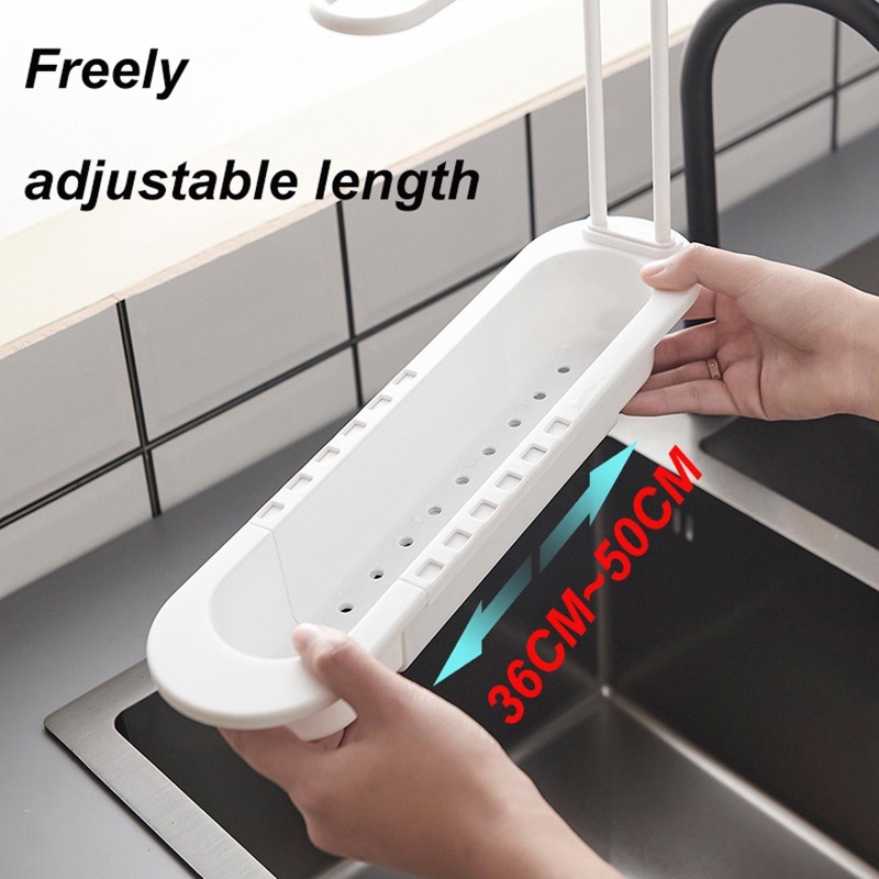 Giá Đỡ Hai Tầng Có Thể Điều Chỉnh Gắn Bồn Rửa Tiện Dụng Và Bền