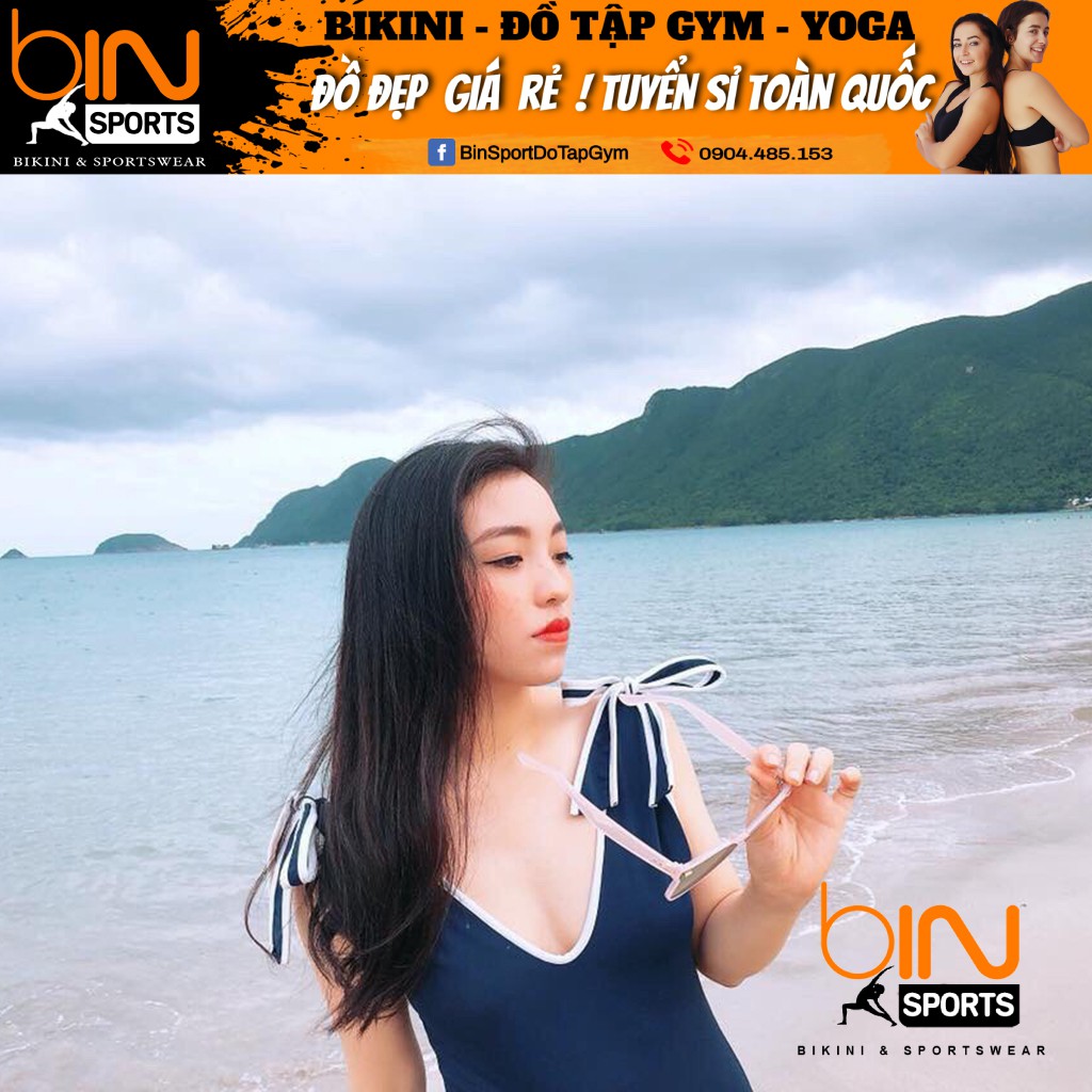 Bikini,Bộ Đồ Bơi Một Mảnh Vai Nơ Sexy Mặc Đi Biển  BHV012 | BigBuy360 - bigbuy360.vn