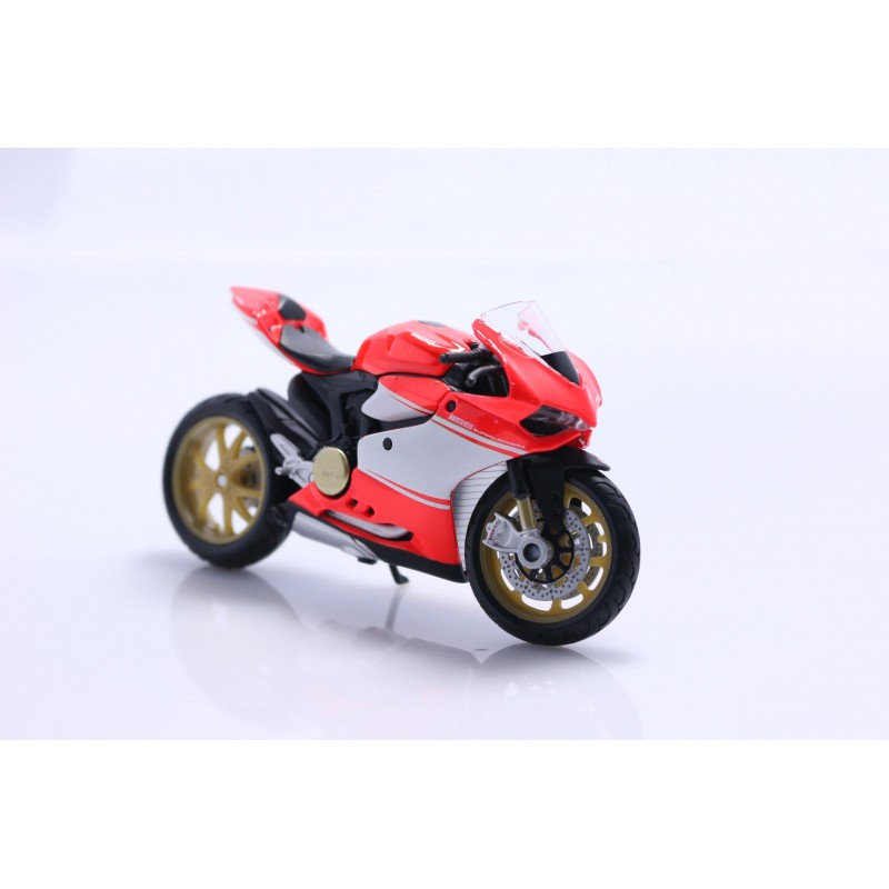 XE MÔ HÌNH Moto Siêu xe Ducati 1199 Superleggra - MAISTO tỷ lệ 1:18