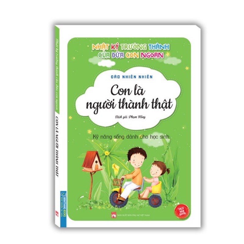 Sách - Nhật ký trưởng thành của đứa con ngoan - Con là người thành thật