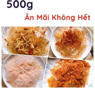 500g Bánh Tráng Trộn Tây Ninh DoNa [HÀNG ĐẶC BIỆT - HÀ NỘI] Ăn Mãi Không Hết. 4 Vị - Khô Gà, Khô Bò, Phô Mai, Tôm Cay
