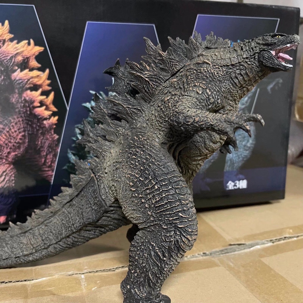 GODZILLA Vua của Quái vật Siêu khổng lồ Mô hình trang trí Godzilla Hình đóng hộp