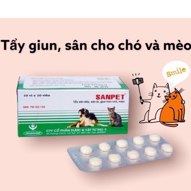 Lẻ 1 viên cho chó mèo