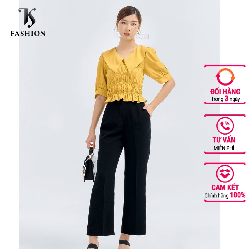 Quần kiểu nữ ống suông, dáng ôm, ống vảy, hàng thiết kế cao cấp TKFASHION - QK380