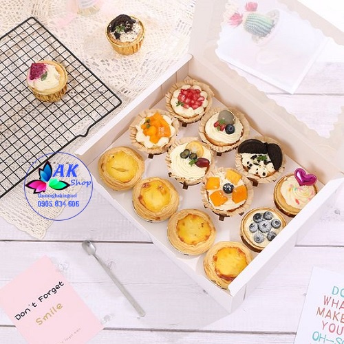 SET 5 HỘP CUPCAKE GIẤY 12 BÁNH