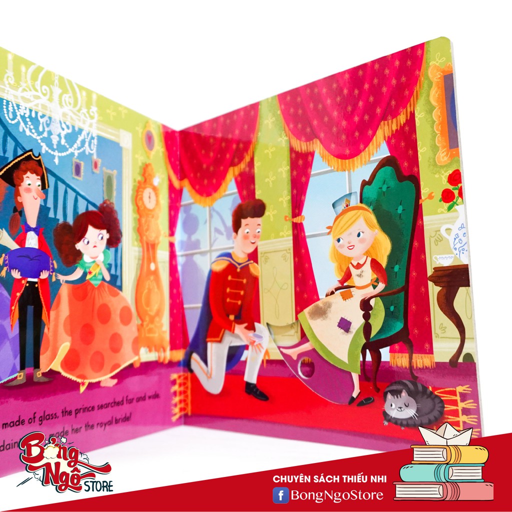 Sách Chuyển Động Cinderella - First Stories