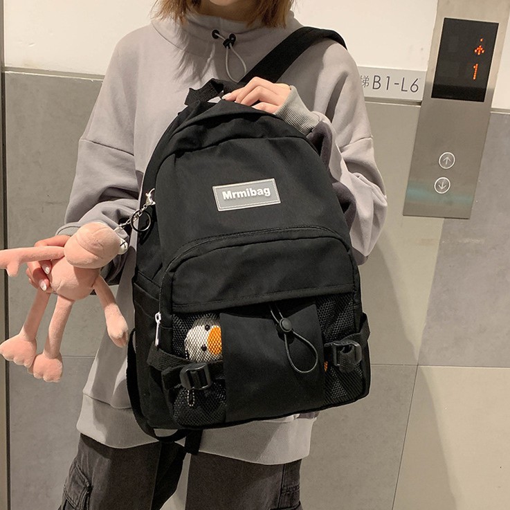 Balo Nữ 💖𝐅𝐑𝐄𝐄 𝐒𝐇𝐈𝐏💖 Balo Thời Trang Nam Nữ Chất Vải Oxford Cao Cấp Vừa A4 Size 39*31CM FORM VỪA