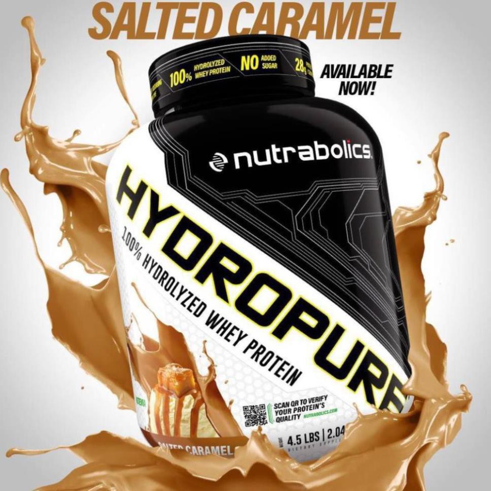 Hydropure Hydrolyzed Whey - Whey Protein 100% thủy phân : Nguồn dinh dưỡng hoàn hảo cho cơ bắp