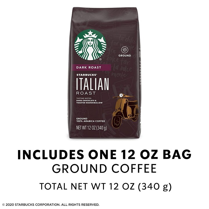 Cà phê Starbucks rang xay sẵn 100% Arabica Coffee gói 340g [Hàng Mỹ]