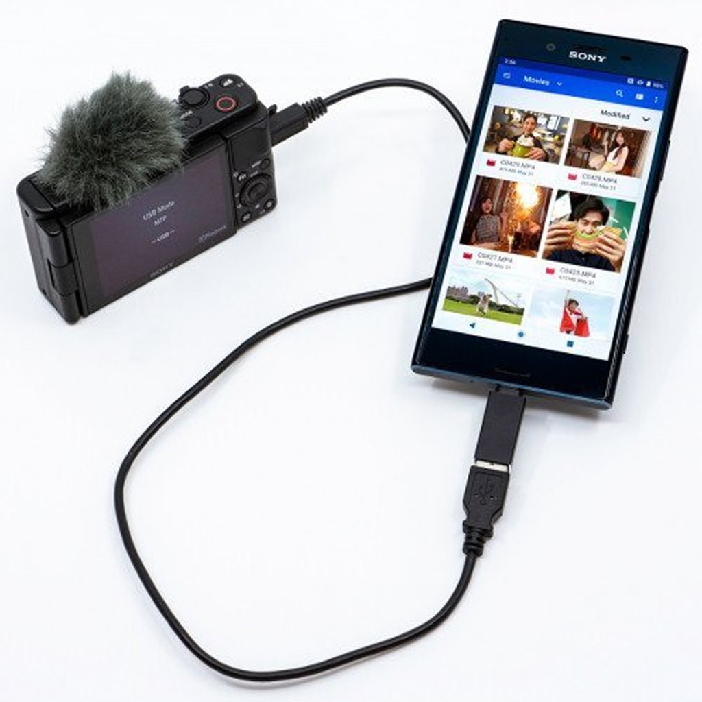 Đầu chuyển đổi cáp sạc - Cellphone Cable Adapter - Chính Hãng Sony