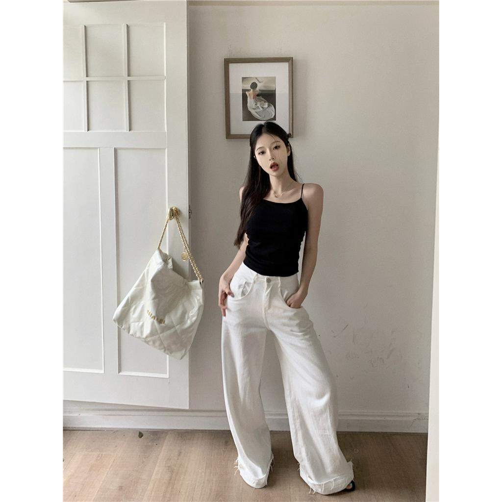 Áo Croptop Hai Dây Dáng Ôm Phong Cách Mùa Hè Mới 62726