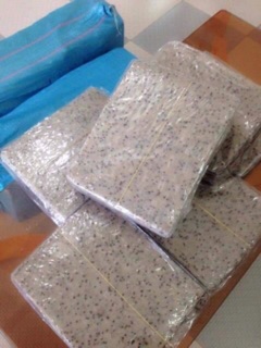 Bánh tráng nhúng mè đen Phan Rang (hơn 2kg)
