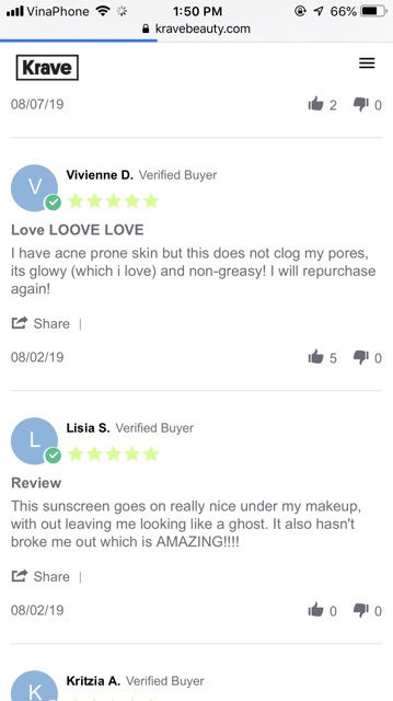 [CÓ SẴN] Bộ sản phẩm Krave Beauty SRM + KCN | BigBuy360 - bigbuy360.vn