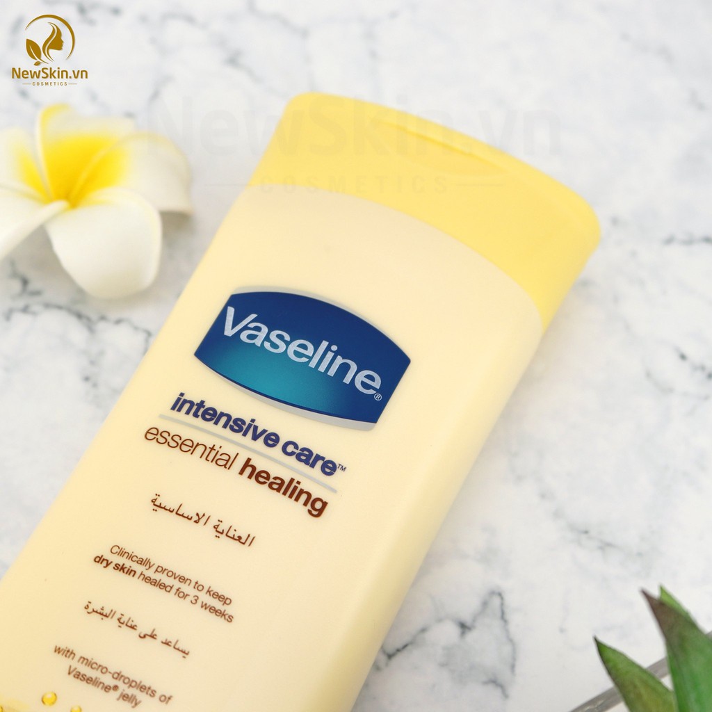 Dưỡng thể VASELINE Intensive Essential Healing 400ml (vàng)