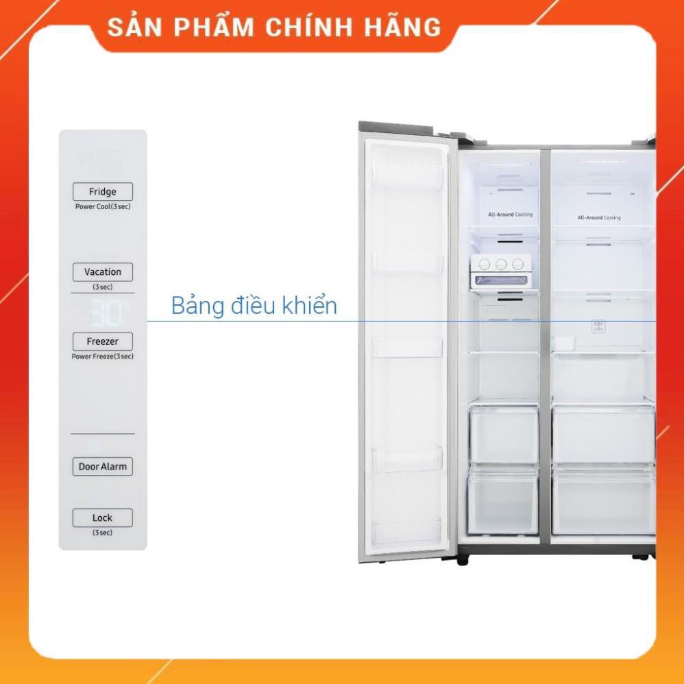 [ FREE SHIP KHU VỰC HÀ NỘI ] Tủ lạnh Samsung side by side RS62R5001M9/SV